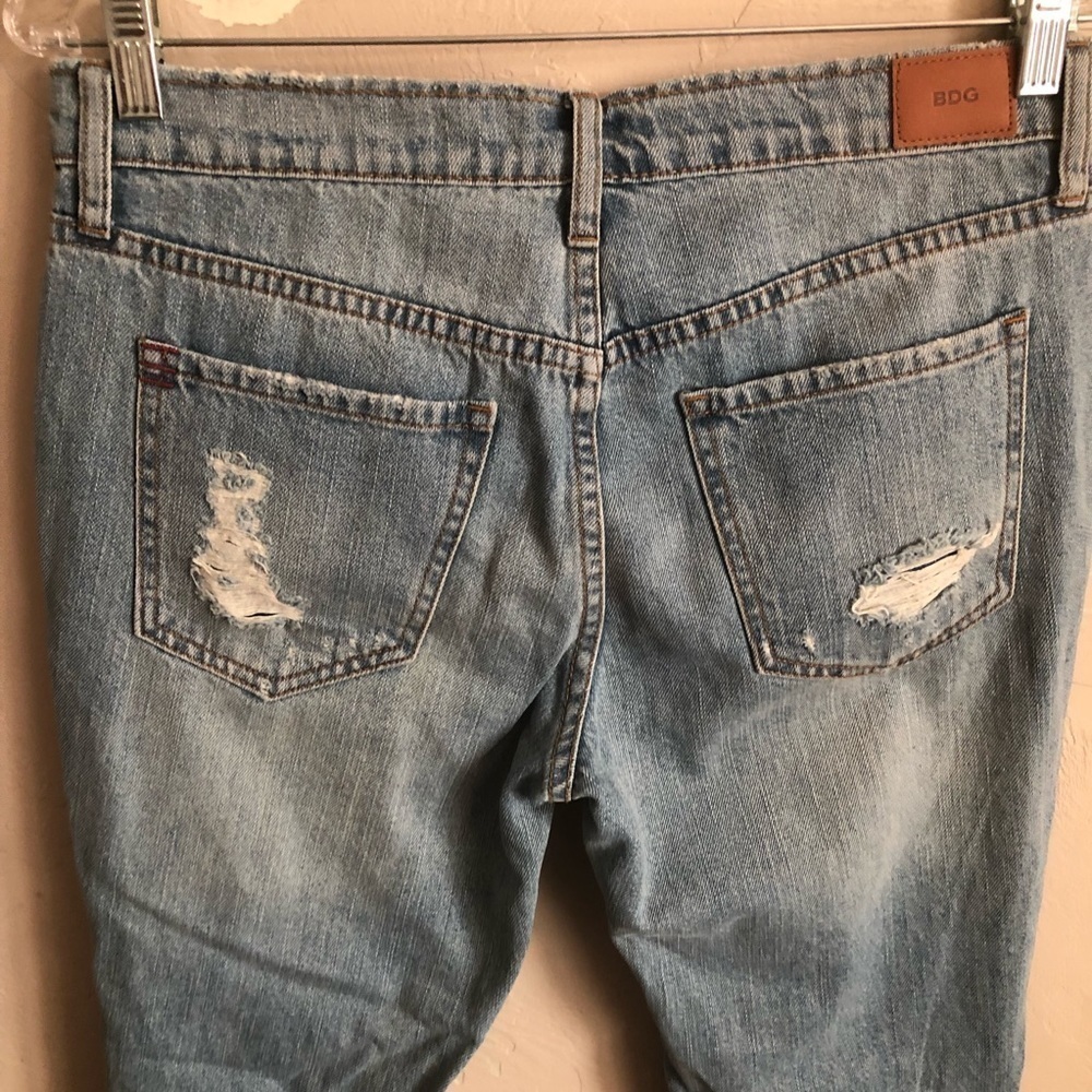 BDG Slim Boyfriend Distressed Denim Jeans - Picture 9 of 10